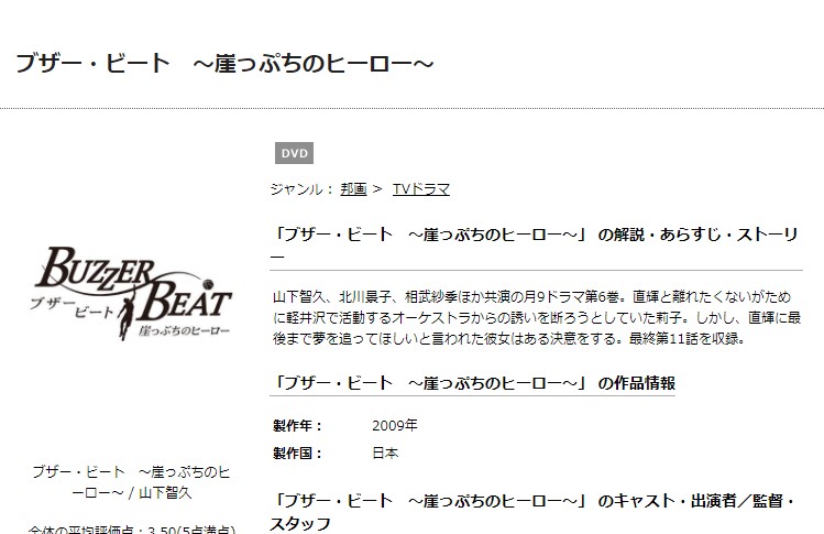 ブザー・ビート〜崖っぷちのヒーロー〜 tsutaya